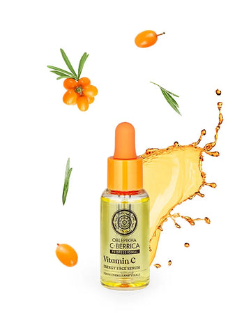 Oblepikha C-Berrica Vitamin C Energy Face Serum Ενυδατικός Ενεργειακός Ορός Προσώπου Packshot